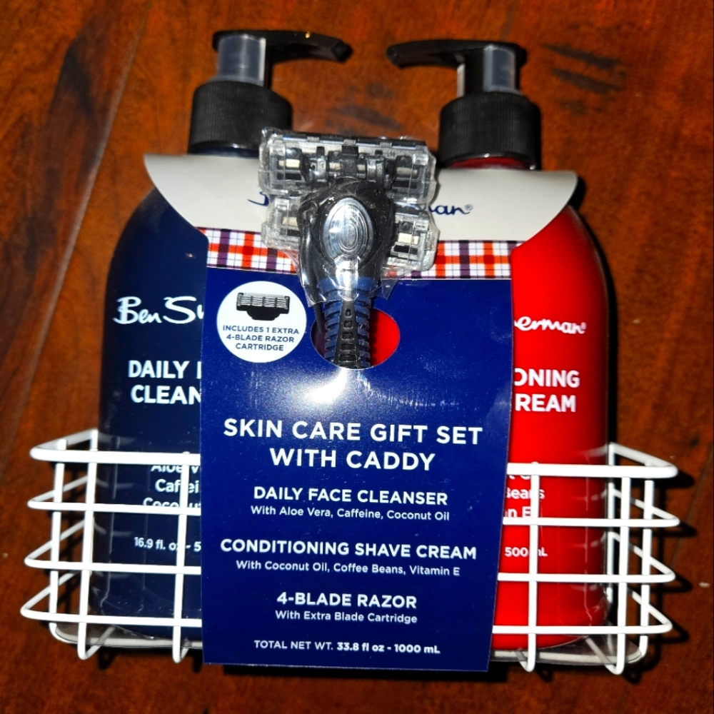 BEN SHERMAN Skin Care Set w/ caddy